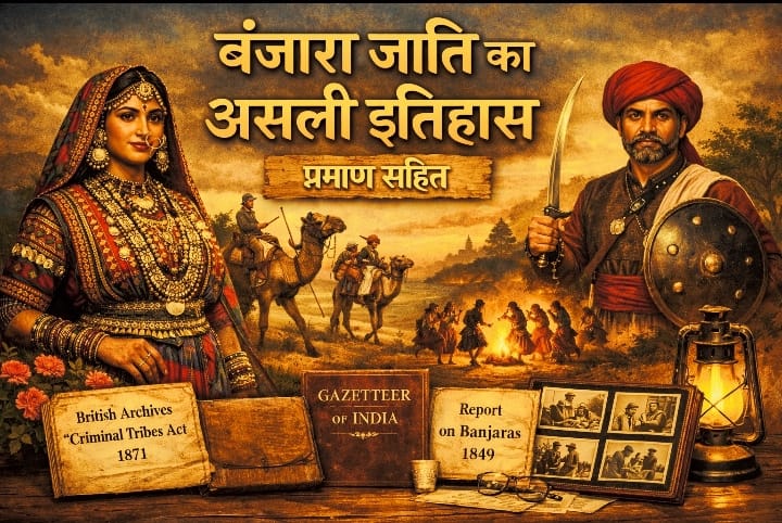 тАЬрдмрдВрдЬрд╛рд░рд╛ рдЬрд╛рддрд┐ рдХрд╛ рдЕрд╕рд▓реА рдЗрддрд┐рд╣рд╛рд╕ тАУ рдкрд╛рд░рдВрдкрд░рд┐рдХ рдорд╣рд┐рд▓рд╛, рдКрдБрдЯ рд╡реНрдпрд╛рдкрд╛рд░реА, рдпреЛрджреНрдзрд╛ рдФрд░ рдЕрд╕рд▓реА рджрд╕реНрддрд╛рд╡реЗрдЬрд╝реЛрдВ рдХреА рдкреНрд░рддреАрдХрд╛рддреНрдордХ рдЫрд╡рд┐тАЭ