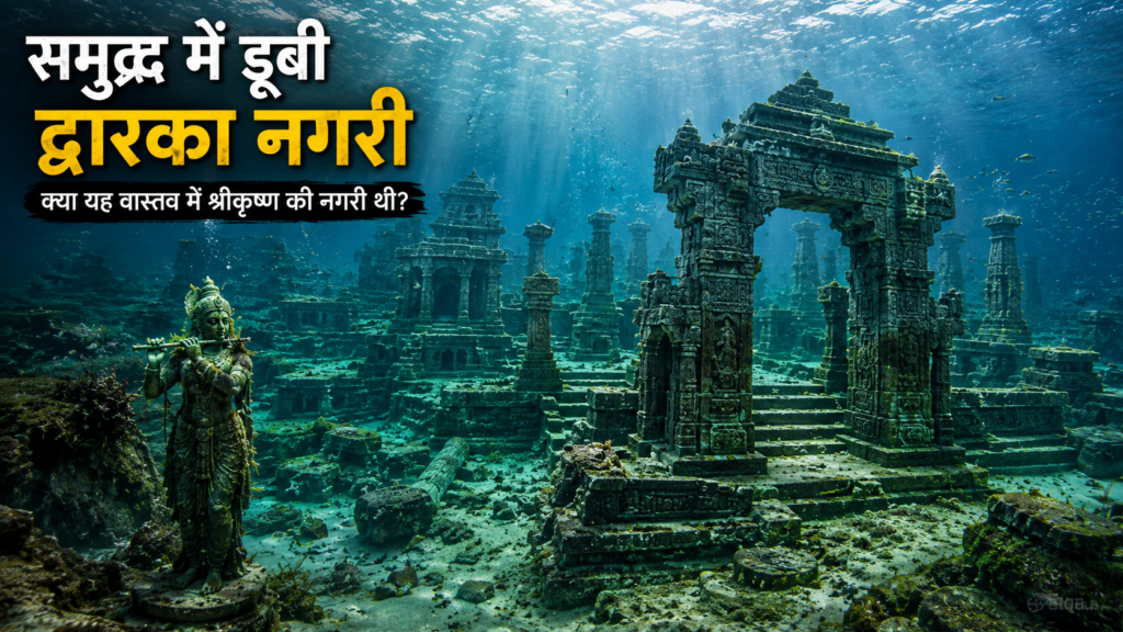 समुद्र में डूबी द्वारका नगरी का रहस्य – श्रीकृष्ण की प्राचीन नगरी से जुड़े ऐतिहासिक, पुरातात्विक और समुद्री शोध के प्रमाण