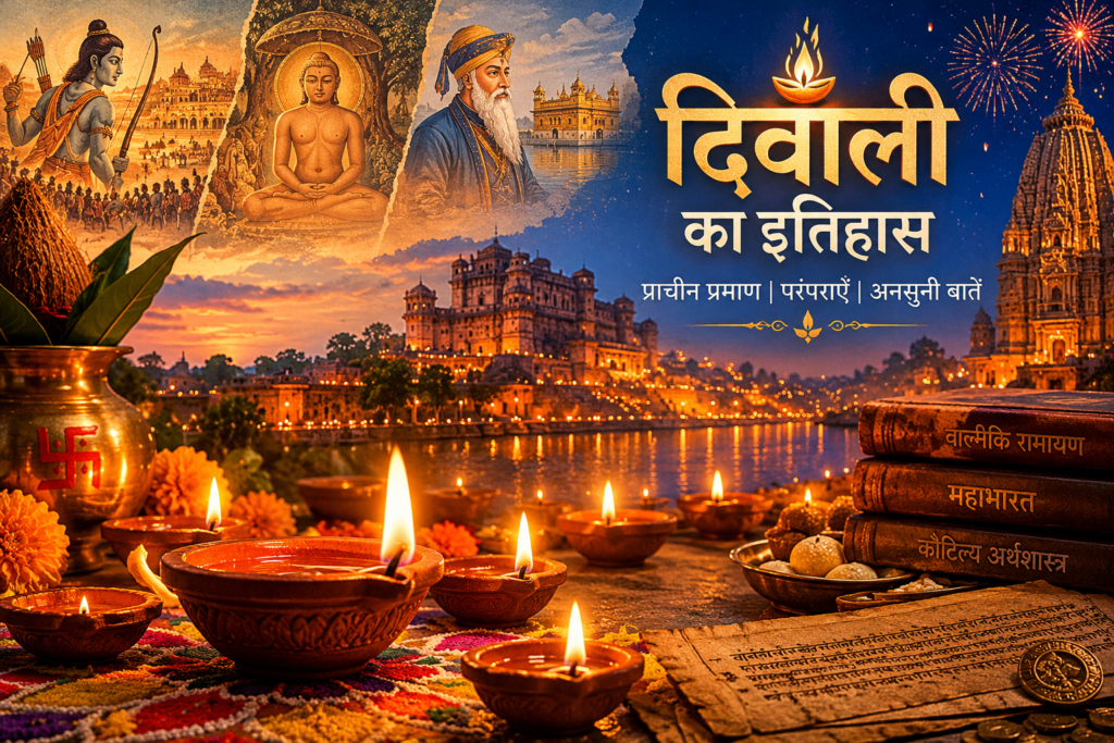 दिवाली का इतिहास, प्राचीन भारतीय परंपराएँ और दीपोत्सव